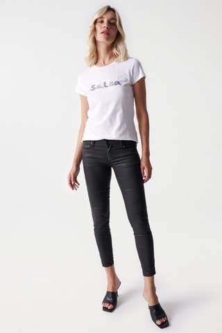 T-shirt skinny - Blanc