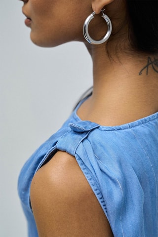 Top sans manches - Bleu
