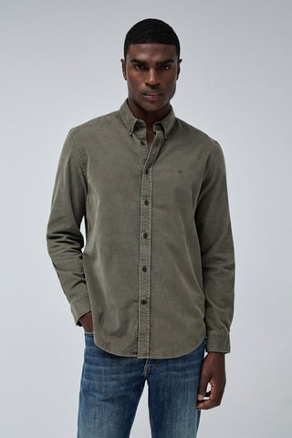 Chemise regular - Vert