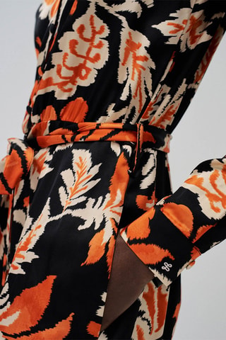 Combinaison regular - Noir, beige et orange