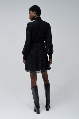 Robe regular - Blanc et noir