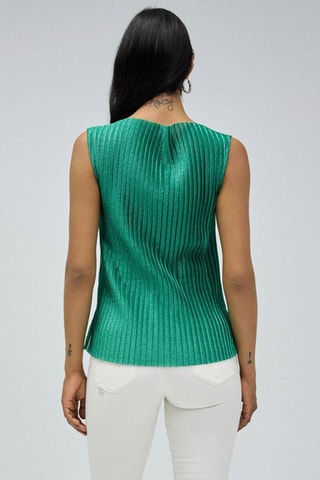 Top regular sans manches - Vert