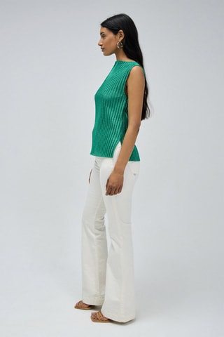 Top regular sans manches - Vert