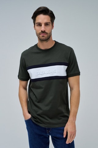 T-shirt regular - Vert