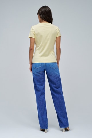 T-shirt regular - Jaune