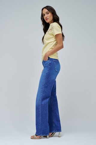 T-shirt regular - Jaune