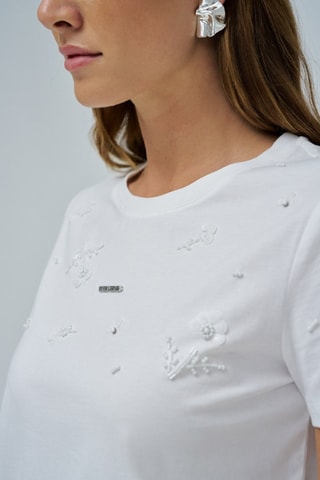 T-shirt regular - Beige