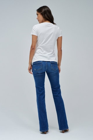 T-shirt regular - Beige