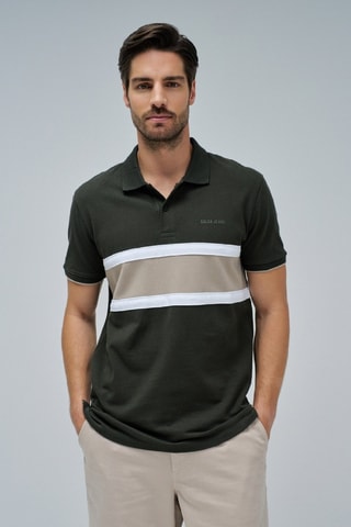 Polo regular - Vert