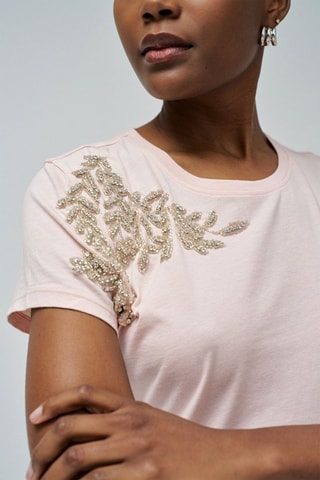 T-shirt slim - Rose