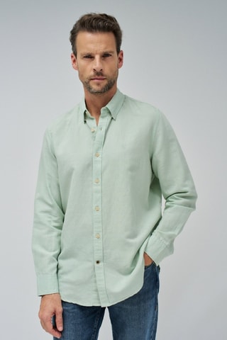 Chemise regular - Vert