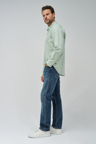 Chemise regular - Vert
