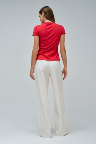 T-shirt regular - Rouge