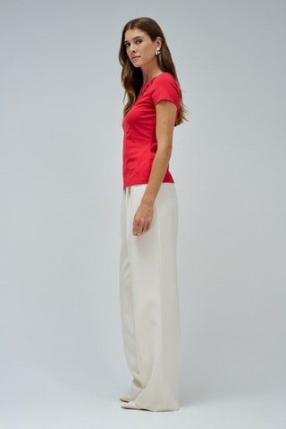 T-shirt regular - Rouge