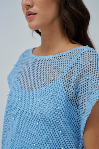 T-shirt regular - Bleu