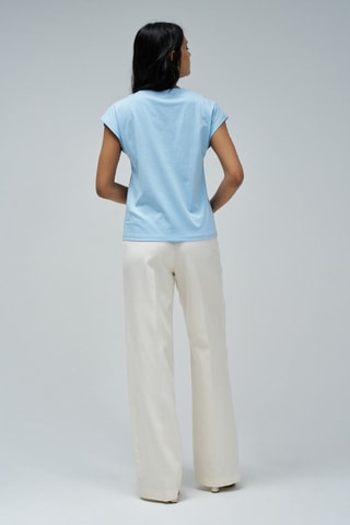 T-shirt regular - Bleu