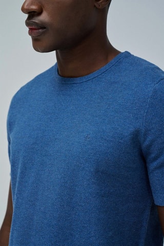 T-shirt regular - Bleu