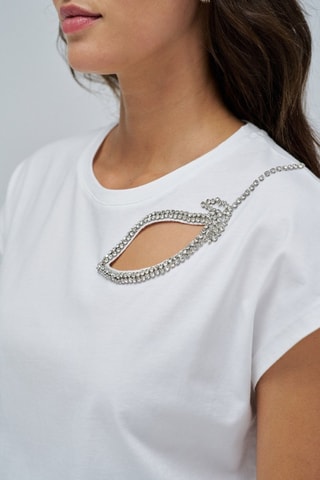 T-shirt regular - Blanc