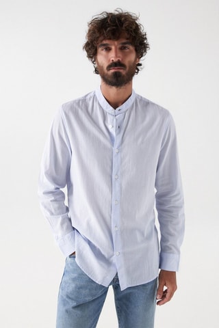 Chemise regular - Bleu
