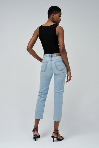 Jean 7/8 - Bleu