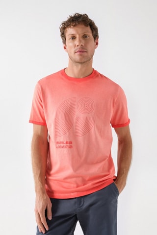 T-shirt slim - Orange