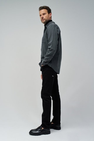 Chemise regular - Gris