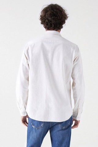 Chemise slim - Bleu