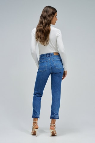 Jean regular 7/8 - Beige