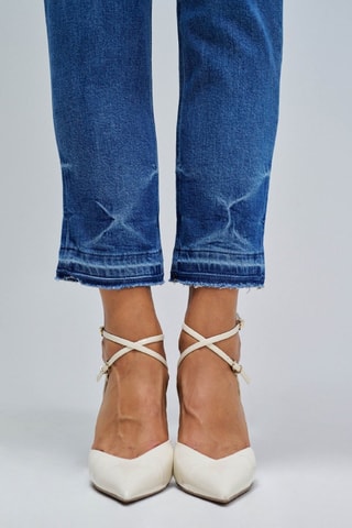 Jean regular 7/8 - Beige