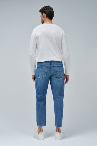 Jean 7/8 - Bleu
