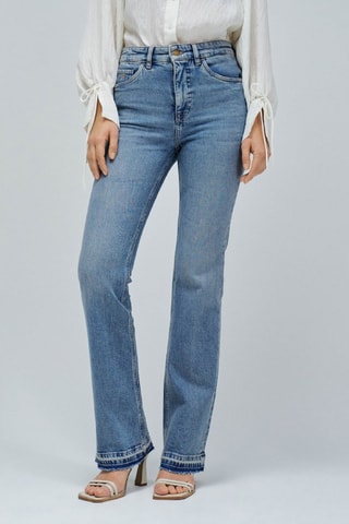 Jean bootcut - Bleu