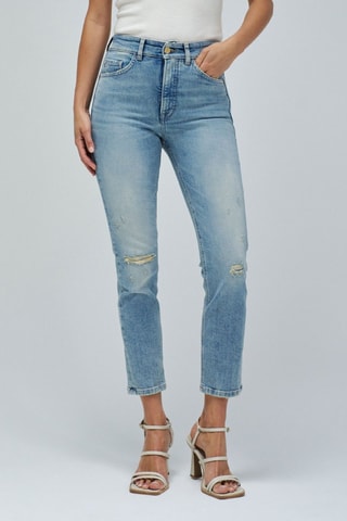 Jean slim 7/8 - Beige