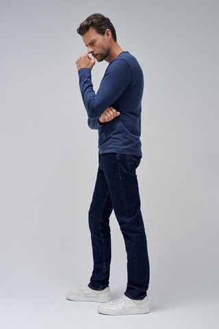 T-shirt slim - Bleu
