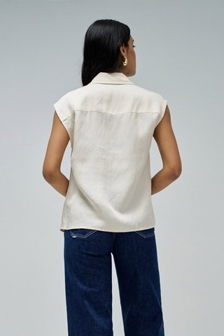Blouse regular - Beige