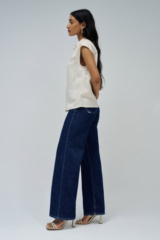 Blouse regular - Beige
