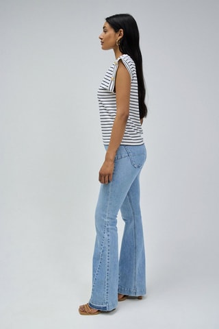 T-shirt regular - Blanc et noir