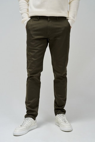 Chino droit - Vert