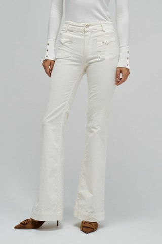 Jean flare - Beige