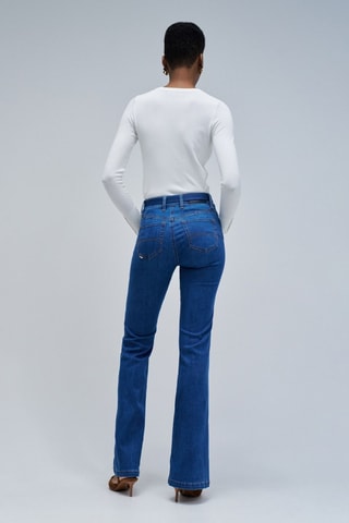 Jean flare - Beige