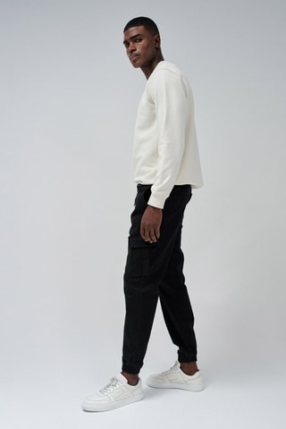 Pantalon cargo - Noir