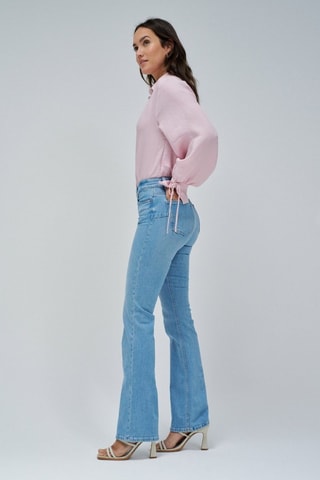 Jean bootcut - Bleu