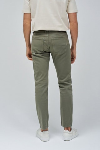Pantalon slim - Vert