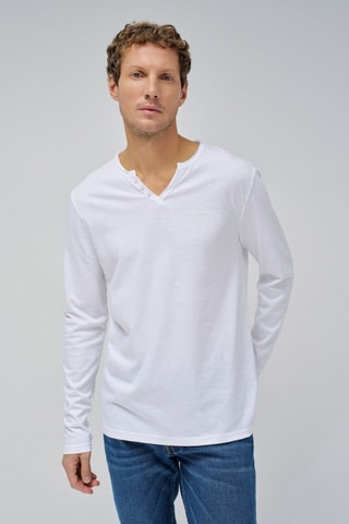 T-shirt slim - Blanc