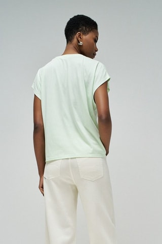 T-shirt regular - Vert