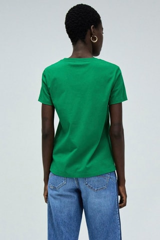 T-shirt regular - Vert