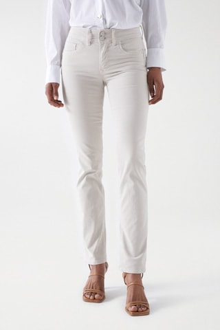 Jean push in - Blanc