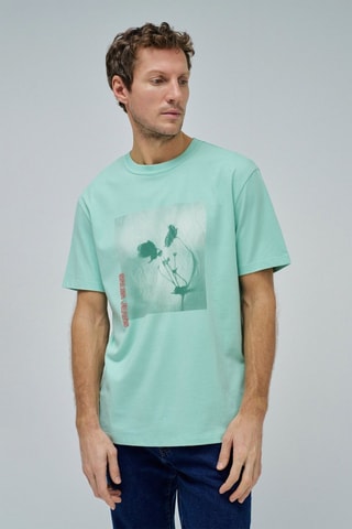 T-shirt regular - Vert