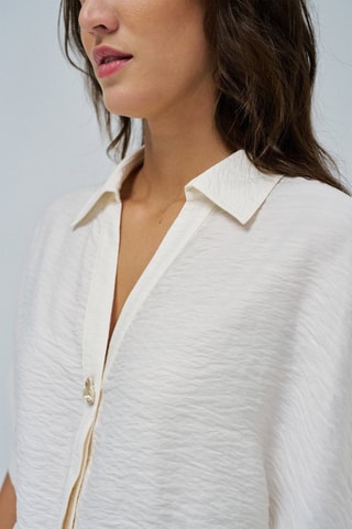 Chemisier loose - Beige