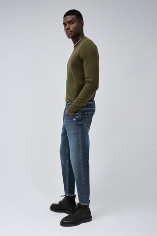 Jean tapered - Bleu