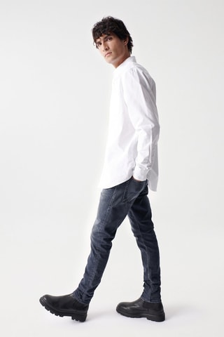 Chemise regular - Blanc